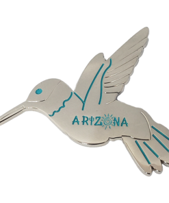 Sedona Tag – Hummingbird Magnet (Bronze)