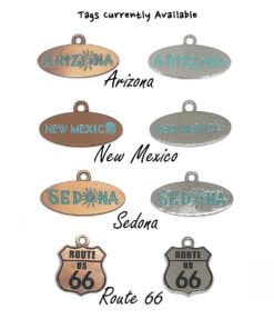 Assorted Mini Ornament Tags (Bronze & Silver)
