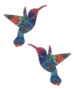 Hummingbird  – Colorful Enamel Screen Door Magnet