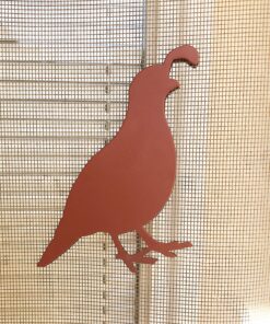 Quail – Metal Screen Door Magnet