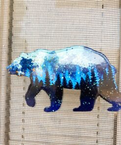 Bear – Colorful Metal Refrigerator Magnet