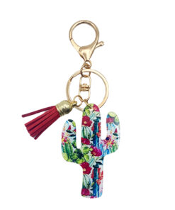 Botanica – Acrylic Cactus Bag Charm/ Key Chain