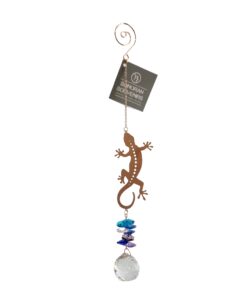 Gecko – Mini Rainbow Crystal Sun Catcher